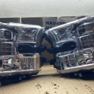 Ford F-150 Chrome PAIR LED Halogen Headlights