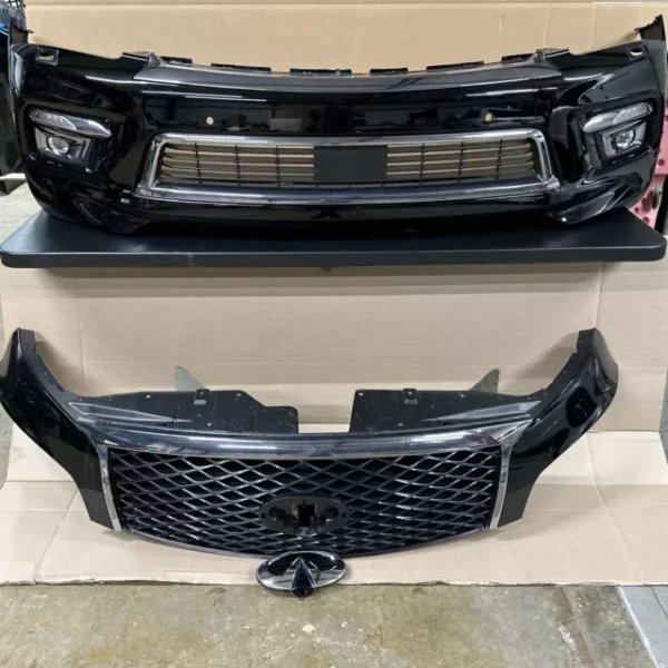 INFINITI QX80 FRONT BUMPER WITH GRILL OEM